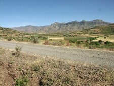 The road to Lalibela