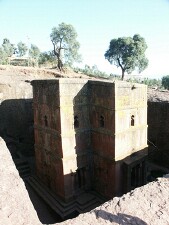 Rock church in Lalibela